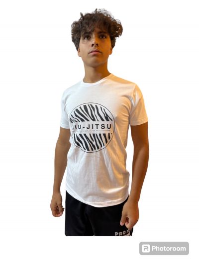 Remera Mindset. Blanca